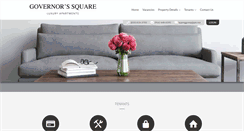 Desktop Screenshot of governorssquareapartments.com