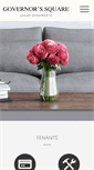 Mobile Screenshot of governorssquareapartments.com